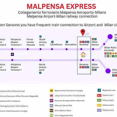 Dimora Aurea - Milan - - Malpensa - Rho Fiere * Saronno